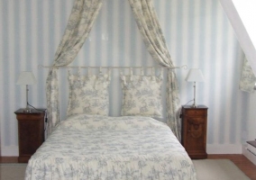 Chambre bleue