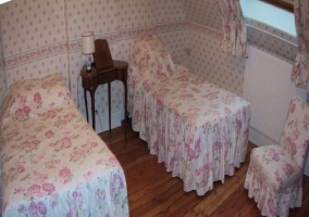 Chambre 2 lits