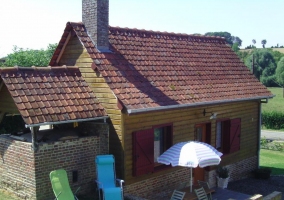 gite avec terrasse et jardin