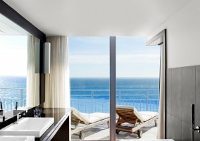 Suite Junior avec vue sur le jardin