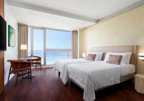 Chambre double Deluxe avec vue sur la mer