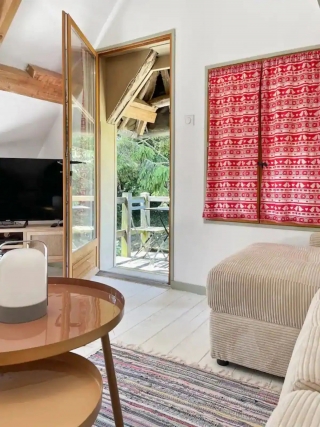 Living room with views