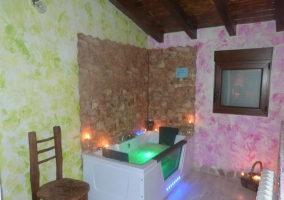  Hydromassage dans la chambre 